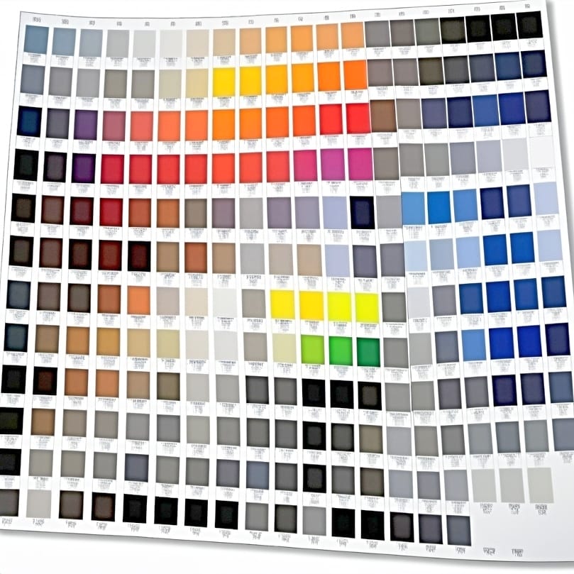 Color Charts For Dye Sublimation Using CorelDRAW